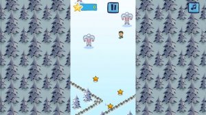 Zig Zagging Ski 10 минут Gameplay)