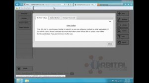 Installing the Orbital Warehouse Toolbar on Internet Explorer 10