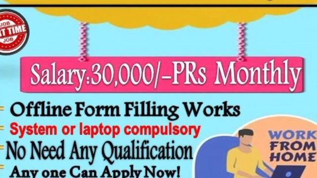 Easy work at home get more income from part time jobs