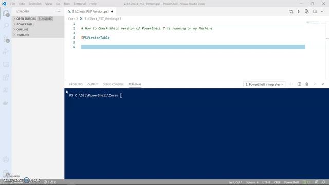 How to Check Which Version Of PowerShell 7 Is Running On My Machine