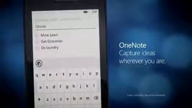 Office Mobile built in to Windows Phone 7 5 смотреть онлайн