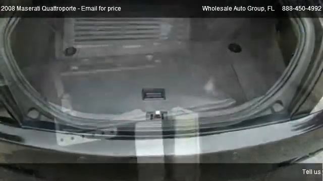 Maserati Quattroporte GTS @ Wholesale Auto Group смотреть онлайн