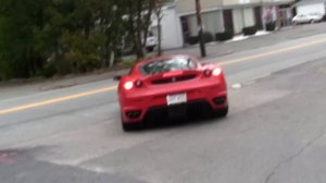 2x Ferrari F430 LOUD Acceleration!! + Rondo's Maybach 57s!!