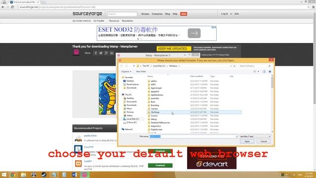 How to create a web server using Wamp Server on Windows for free смотреть онлайн