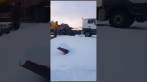 MAN С ТРАЛОМ ПРОВАЛИЛСЯ, р. Н. ТУНГУСКА, ЗИМНИК НА ЯКУТИЮ, СЕВЕР, УСТЬ-КУТСКИЙ Р-ОН#дальнобой