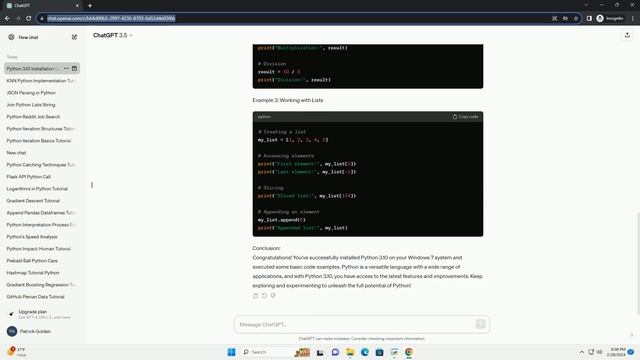 latest python version for windows 7