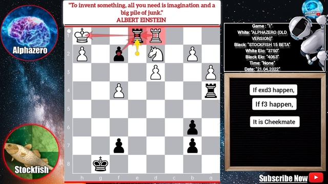 Stockfish 15 beta vs Alphazero 2022 | stockfish 15 vs alphazero | alphazero chess | neural chess смотреть онлайн
