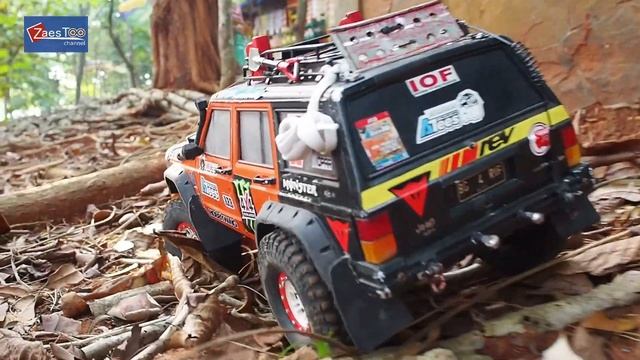 1/10 Scale RC Car Comanche, Gelande D90, Cherokee, Rubicon | River Side Group Trail | RC Adventure