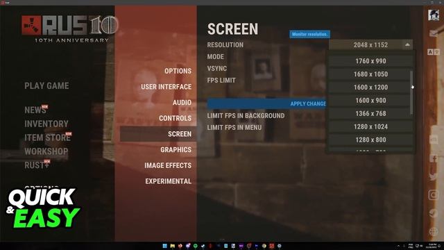 How To Change Rust Resolution (2024) смотреть онлайн