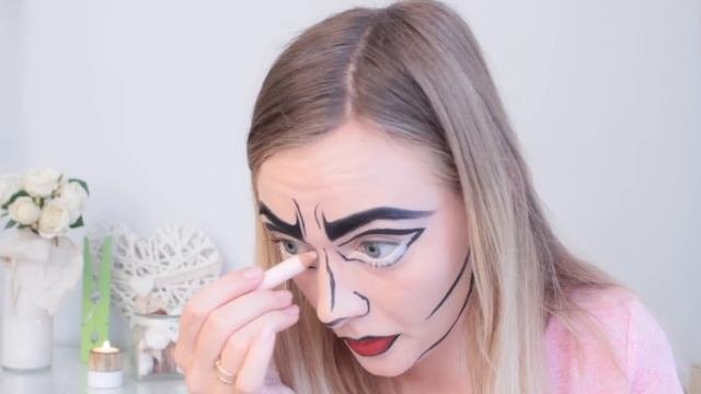 Halloween Makeup 2018 | Макияж на Хэллоуин | Поп-арт