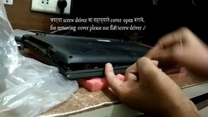 how to remove hard drive from acer aspire E5-532 laptop in marathi