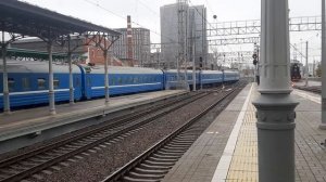 ЧС7  - 310 прибытие на Белорусский вокзал.