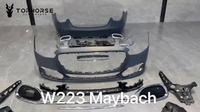 Mercedes Benz s-classW223 maybach design bodykit смотреть онлайн