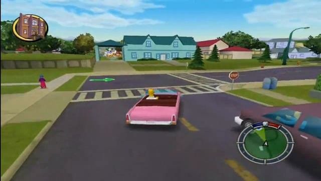 The Simpsons Hit & Run Gameplay HD