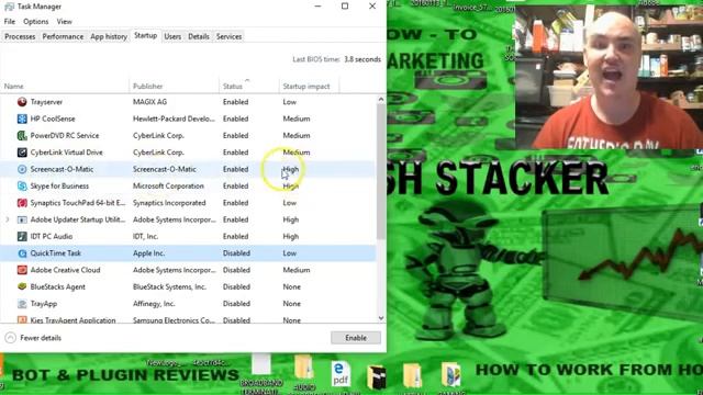 HOW TO MAKE YOUR COMPUTER FASTER - MANAGE WINDOWS AUTO START PROGRAMS & STARTUP PROGRAMS смотреть онлайн