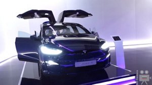2024 Tesla Model X Dance & Lightshow - Brussels Motor Show