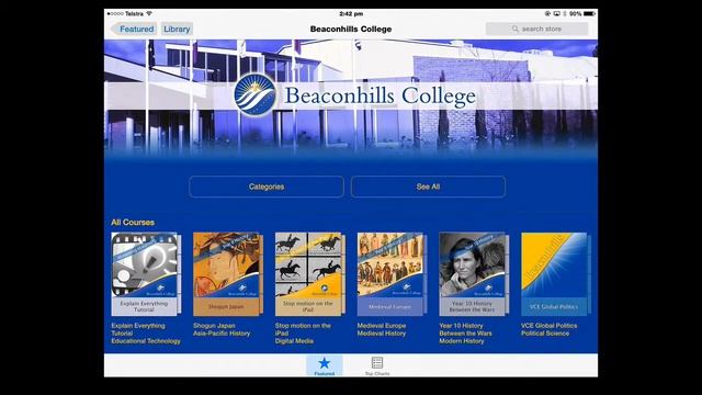 Learning with iTunes U on the iPad смотреть онлайн