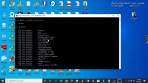 CMD:SHOW WIFI PASSWORD|WINDOWS10/8/7