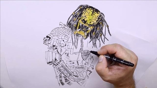 How To Draw A Predator