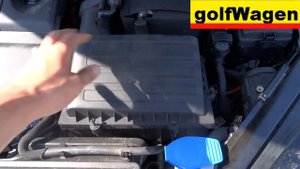 VW Passat B8 how to change air filter
