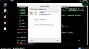 Kali Linux - Extract rar and zip files