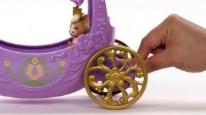 Игровой набор Enchantimals GYJ16 королевская карета с куклой Пеолой Пони Mattel