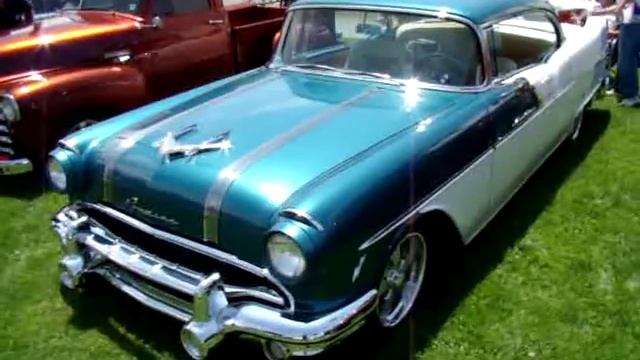 1956 Pontiac Sun Chief Classic Car | Over the Hill Gang Classic Car Show Campland Mission Bay 2009 смотреть онлайн