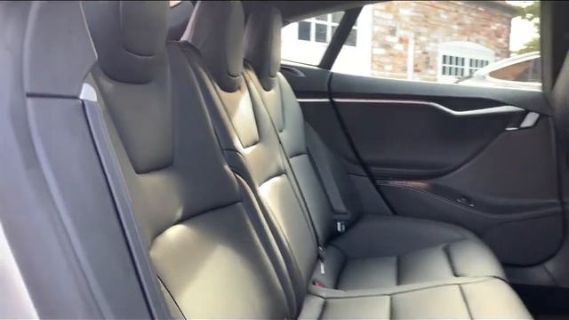 2017/67 TESLA MODEL S 75D IN SILVER METALLIC FOR SALE WITH BLACK PREMIUM LEATHER INTERIOR смотреть онлайн