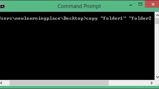 How to copy file using windows command prompt смотреть онлайн