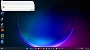 Windows 11 Crazy Error On A Laptop.