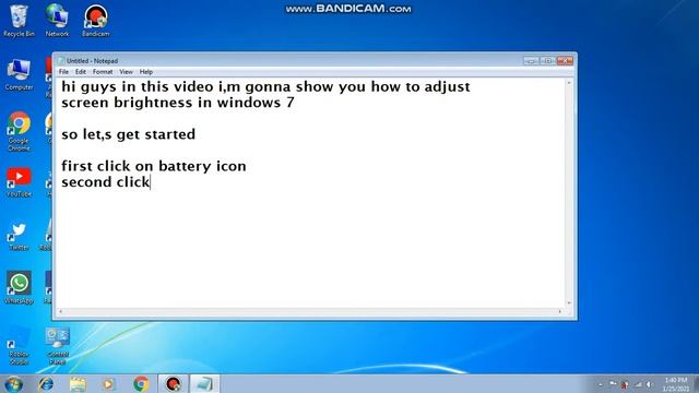 How to Adjust Brightness in Windows 7 | Adjusting Brightness in Windows 7 | Delora Technique смотреть онлайн