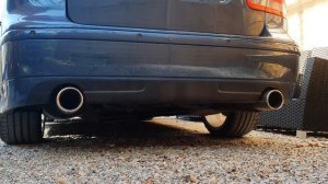 Saab 9-3 2.8 V6 exhaust sound