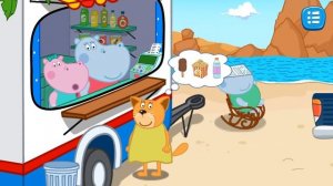 Свинка Пеппа - #2 Семейный Пляжный Бизнес. Игровой мультик для деток