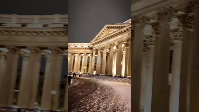 Два самых узнаваемых собора в Петербурге ♥️  #петербург #собор #ночьпитер