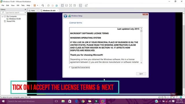 How to Install Windows 10 on VMware Workstation 15 by sksushil смотреть онлайн