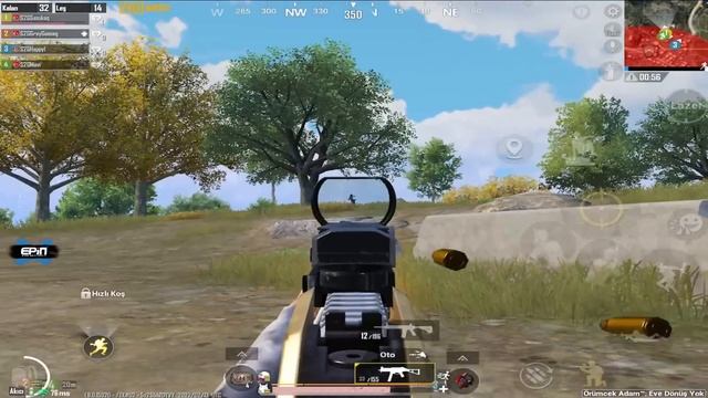 FATİH OLUYORUZ!!🥳 YOK BÖYLE BİR RANK MAÇI!!😱 - PUBG Mobile смотреть онлайн