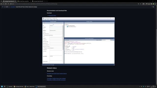 Chocolatey: Create Microsoft Teams software deployment package