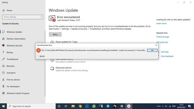 Windows Update Service shutting down смотреть онлайн