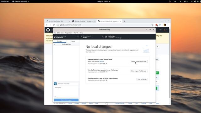 Git. Part 2. Github Desktop смотреть онлайн