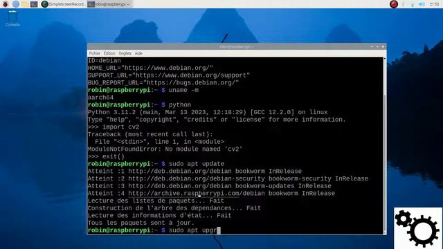 Raspberry BookWorm - install opencv | install opencv on Raspberry pi 4 (2024)