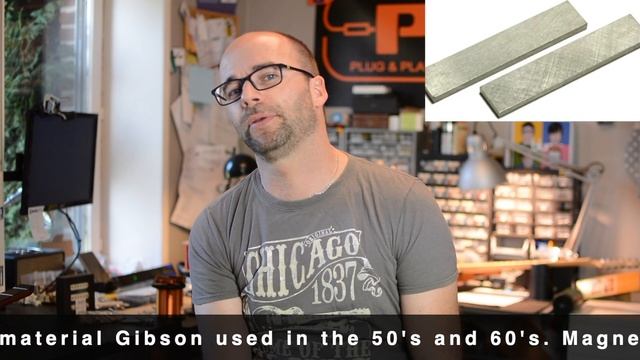 Test Humbucker PAF Alnico 5 P&Pickups смотреть онлайн