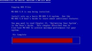 ms dos 5.0 beta