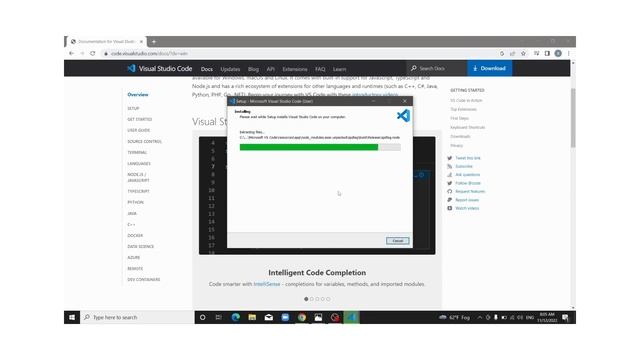How to install Visual Studio Code on Windows 10/11 [ 2022 Update ] Complete Guide. смотреть онлайн