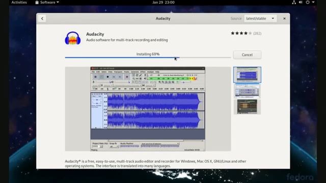 05- Fedora Linux, Audio editors in linux смотреть онлайн
