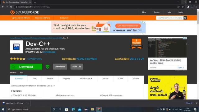 dev cpp compiler installation video