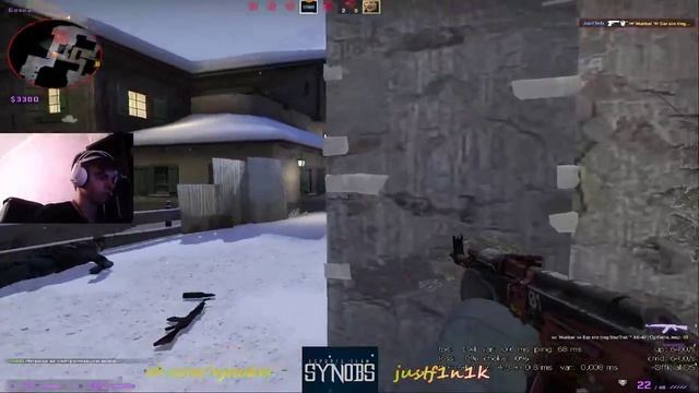 Катаем faceit - пробиваю путь в Киберспорт :) смотреть онлайн