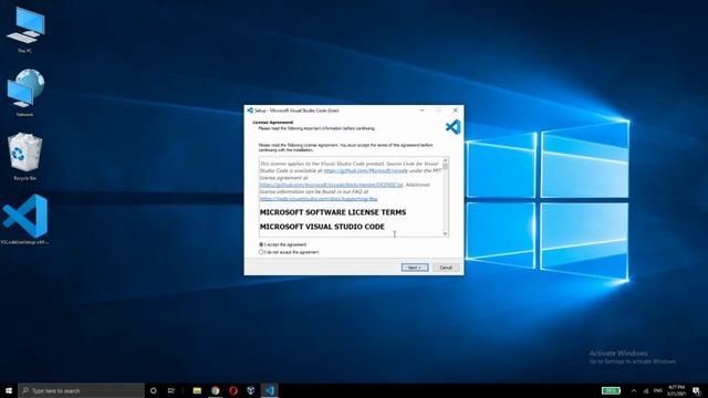 How to install Visual Studio Code (VS Code) in Windows 10 #VisualStudioCode #VSCode #Programming