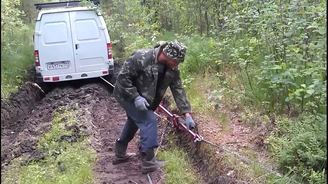 Соболь 4*4, полноприводный соболь по тракторной колее 15.06.15.
