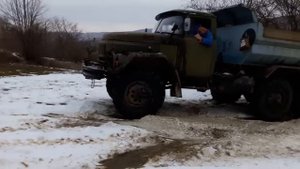 Зил 131 по бездорожье