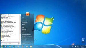 Меню «Пуск» в Windows 7 .